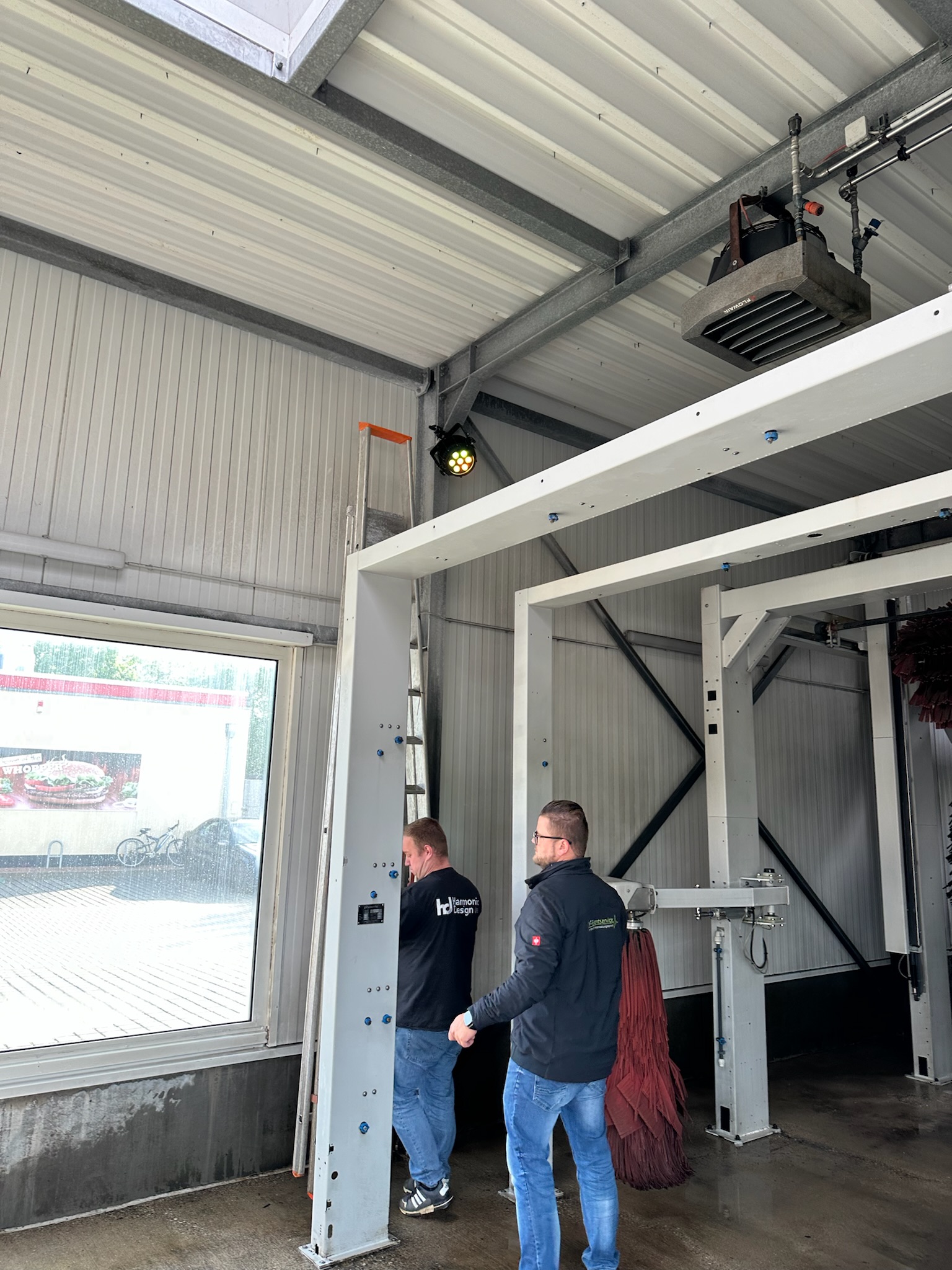 Electrisize Heckscheibenfest - DJ Setup